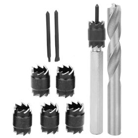 9Pcs Spot Weld Cutter Set Drill Bit High Speed Steel

Welding Drilling Tool Fittings