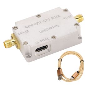 High Flatness Amplifier 10Mâ€‘6GHz 20DB Gain LNA RF Signal Drives Receiver Low Noise Amplifier for FM Radio