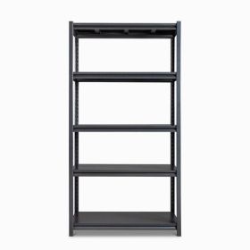 72" H Adjustable Garage Shelves, 5-Tier Heavy Duty Shelving Unit