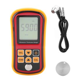 GM100 Digital Ultrasonic Thickness Gauge 1.2â€‘300mm Steel Width Testing Monitor