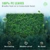 VEVOR 12PCS 24"x16" Grass Wall Panels for 32 SQ Feet, Boxwood Hedge Wall Panels, Artificial Grass Backdrop Wall 1.6"