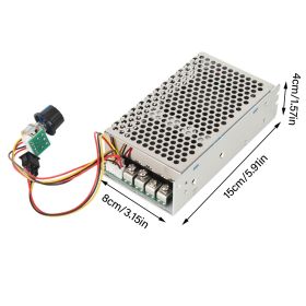 10â€‘50V 100A 3000W DC Motor Speed Controller PWM Control Switch Governor