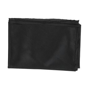 Speaker Grill Cloth Polyester Breathable Waterproof Dustproof Speaker Mesh Fabric ProtectorBlack (Color: Black)