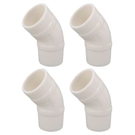 4 PCS Pool Cleaner 45 Degree Elbow Silicone Pool Accessory W70244 Replacement for Zodiac Baracuda G2 G3 G4 (Option: as picture)