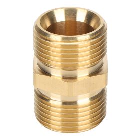 High Pressure Sprayer Adapter Brass M22 Metric Male Thread 14mm Hose Connector Coupler (Option: as picture)