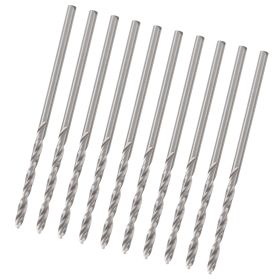 10Pcs Twist Drill Bit Small Straight Shank Pearl Drilling Machine Tools Hardware 1.75mm (Option: as picture)