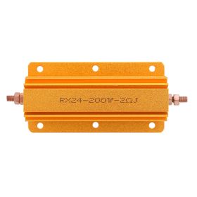 RX24 Professional 200W 2R High Power Resistor Aluminium Housing Industrial Eletrical Supplies (Option: as picture)