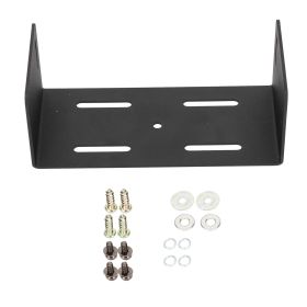 Metal Radio Mounting Bracket Universal Radio Panel Bracket for ICOM MBF4 IC-2730 ID-5100 ID-4100 (Option: as picture)