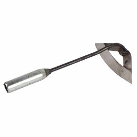 Stainless Steel Hollow Hoe Garden Tool Weeding Rake Planting Vegetables Home Garden Farm Weeding Hollow Hoe (Option: gray)