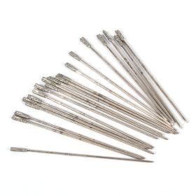 20PCS 1mm Diamond Coated Lapidary Drill Bits Solid Bits Needle For Jewelry Agate (Option: as picture)