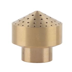 1/2" Brass Column Garden Water Pond Fireworks Fountain Nozzle Home Sprinkler Spray Head New (Option: 6 points)