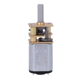 New N20 DC3V 6V 12V 50-2000RPM Speed Reduction Gear DC Motor with Metal Gearbox (Option: as picture)