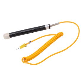 K Type Handheld Surface Thermocouple Probe Straight Shank Thermocouple Probe Replacement (Option: as picture)