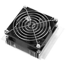 12V Semiconductor Refrigeration Thermoelectric Peltier Cold Plate Cooler with Fan (Option: as picture)