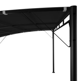 vidaXL Garden Sunshade Awning 157.5"x118.1"x100.4" Anthracite (Option: as picture)