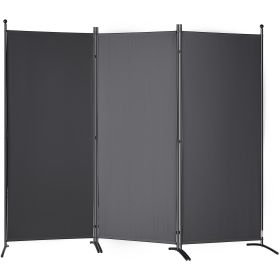 VEVOR Room Divider, 6.1 ft Room Dividers and Folding Privacy Screens (3-panel), Fabric Partition Room Dividers for Office, Bedroom, Dining Room, Study (Default: Default)