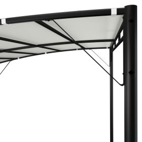 vidaXL Garden Sunshade Awning 3x3x2.55 m Cream (Option: as picture)