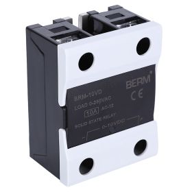 BERM Solid State Relay SSR with LED Light Tube State Indication 4-20mA 0-250VAC (Option: as picture)