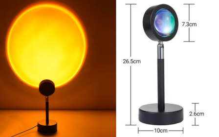 The Sun Never Sets Projection Sunset Atmosphere Light (Option: Sunset)